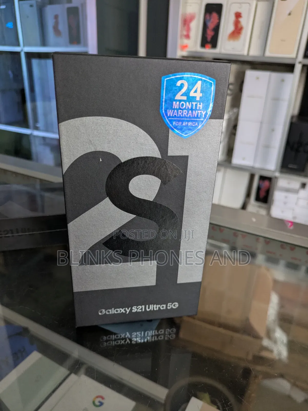 New Samsung Galaxy S21 Ultra 5G 256 GB Black