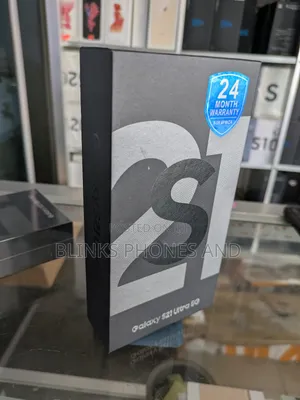 New Samsung Galaxy S21 Ultra 5G 256 GB Black
