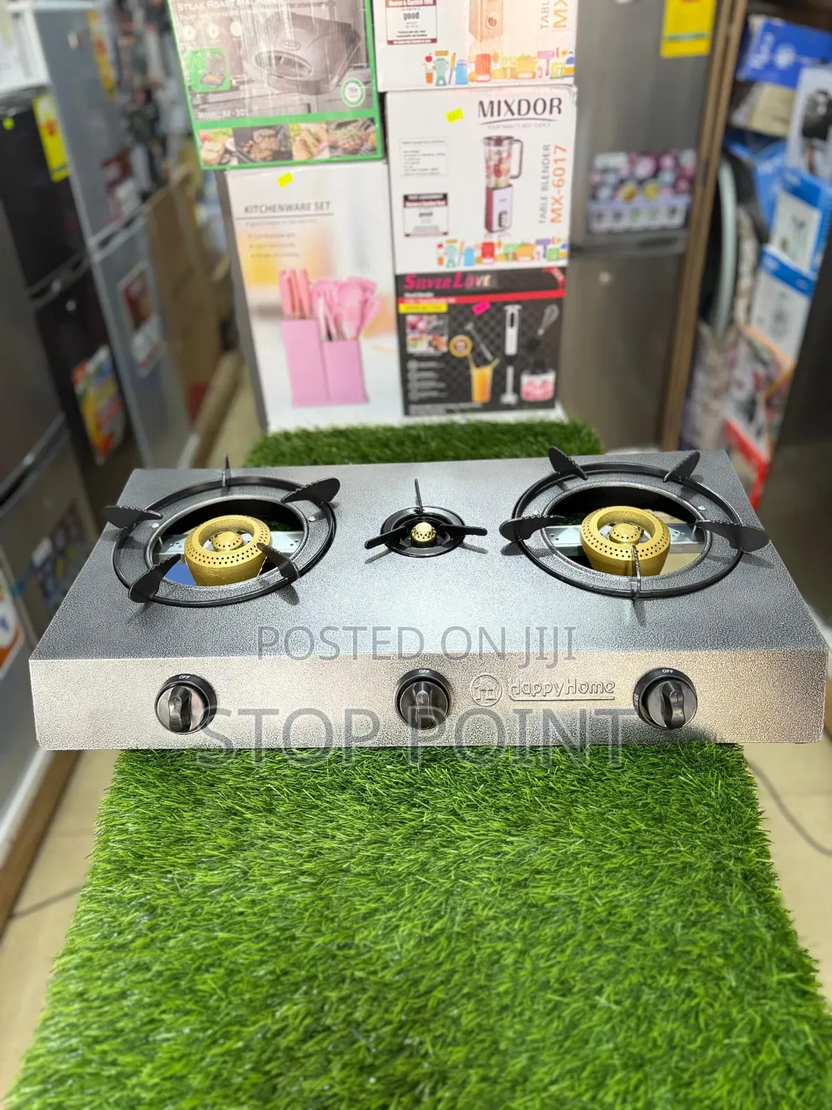 Hard Body 3 Burner Gas Stove