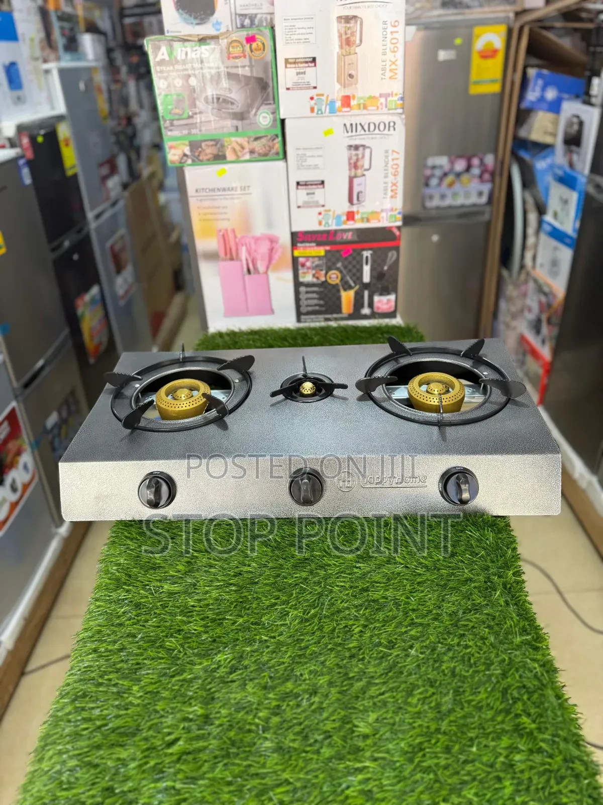 Hard Body 3 Burner Gas Stove