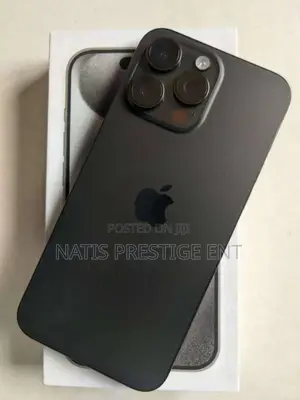 New Apple iPhone 15 Pro Max 256 GB Black