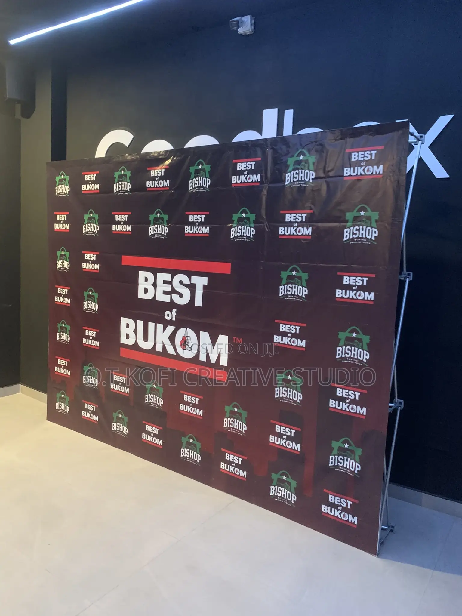 Backdrop Retractable Pop-up Banner Print And Design