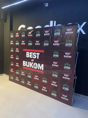 Backdrop Retractable Pop-up Banner Print And Design