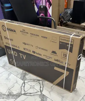 New Purchase Led 50 Inch Smart Sigma Clear Screen Tv Sig-Ku50v6-S