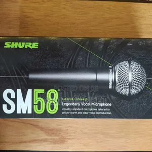 Shure Sm58 Professional Studio Live Performance Microphone