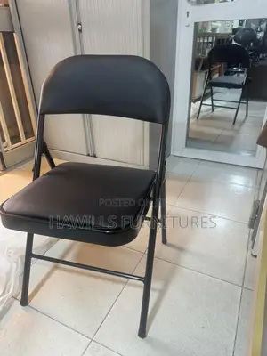Foldable Black Chair