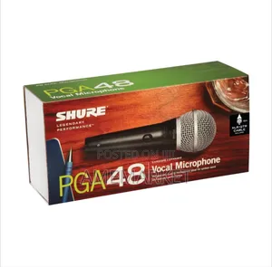 Shure Pga48 Cardioid Dynamic Xlr Vocal Microphone