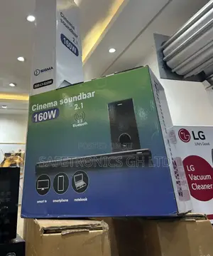Perfect Black Wireless Bluetooth Sigma SSB-Ly-S225w Soundbar