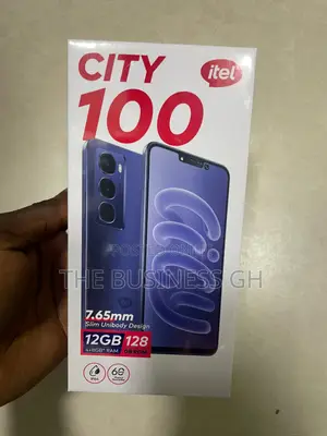 New Itel City 100 128 GB Black