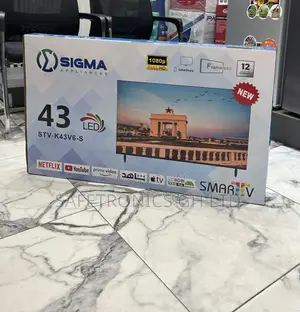 Unique Best Led Smart Full Hd Sig-K43v6-S Sigma Frameless Tv
