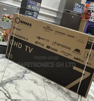 Premium New Sig-Ku65v6-S 65 Inch Led Smart Uhd Sigma Frameless Tv