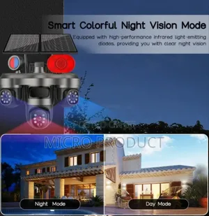 Solar-Powered Tripple Lense Camera