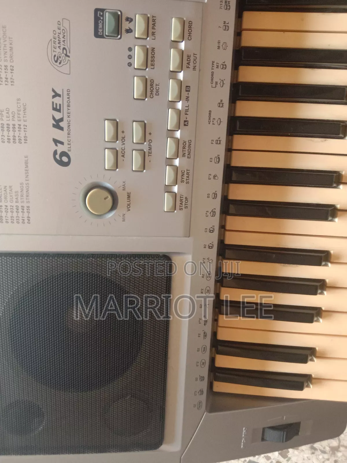 61 Keys Electronic Keyboard Usb Lp6210c