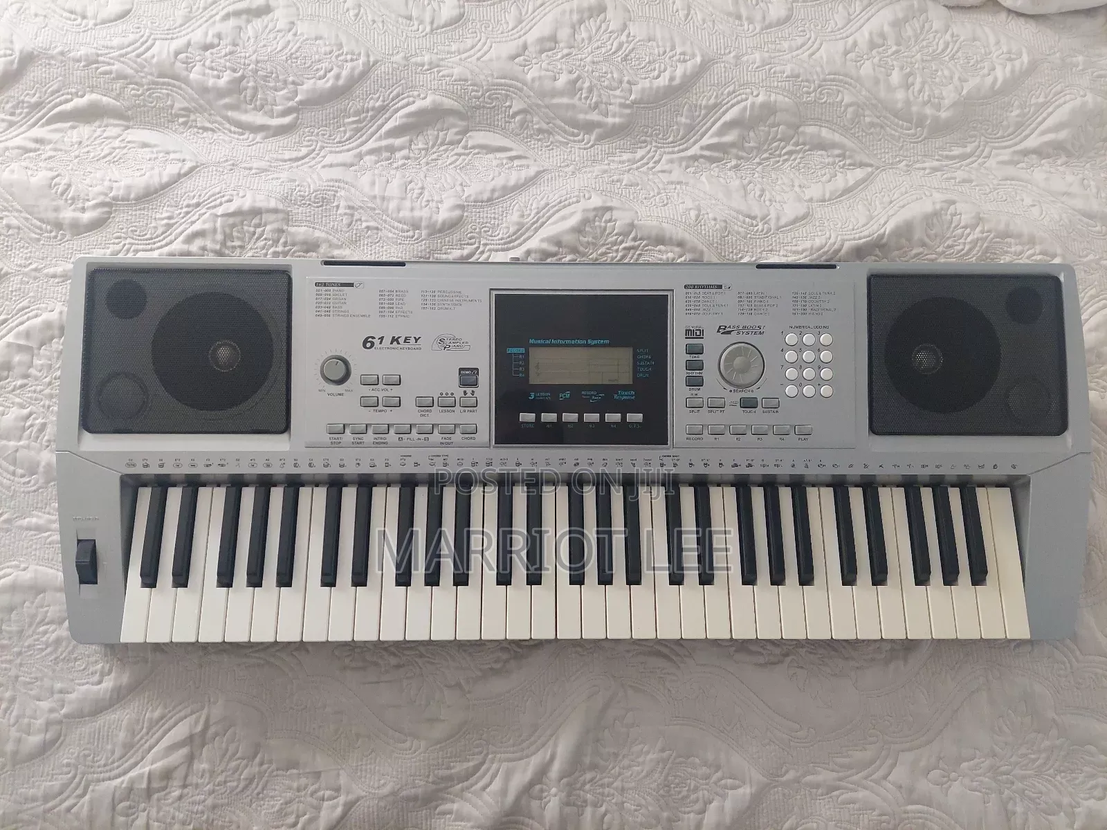 61 Keys Electronic Keyboard Usb Lp6210c