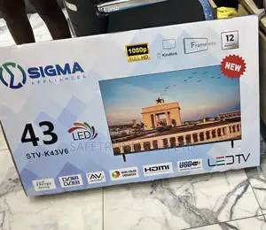 Just Approved Sig-K43v6 Sigma Full Hd Led 43 Inch Frameless Tv