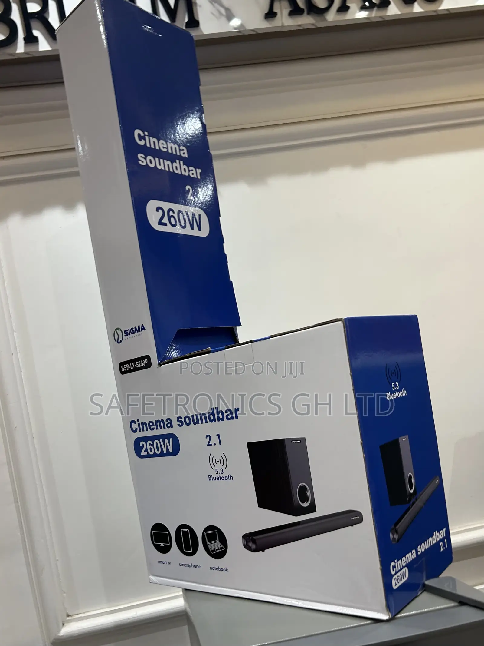 Call or Text for Sigma Bluetooth SSB-Ly-S259 Wireless 260w Soundbar