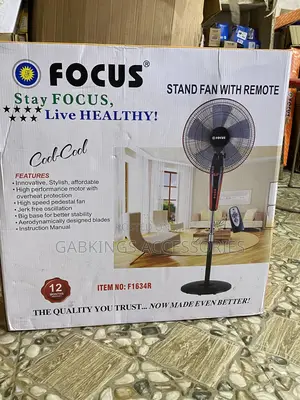 Focus Standing Fan