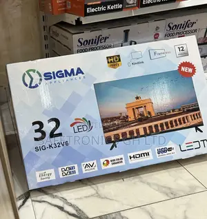 Original Sigma Frameless 32 Inch Led Full Hd Sig-K32v6 Clear Tv