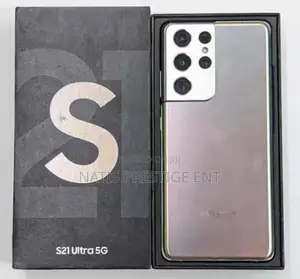 New Samsung Galaxy S21 Ultra 5G 512 GB Silver