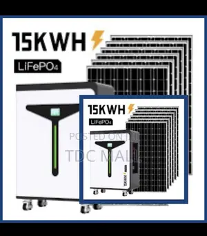 15kwh Solar Energy System (Lifepo4 Lithium Battery) + 10 Panels