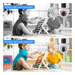 2 Lens Bulb Security Camera