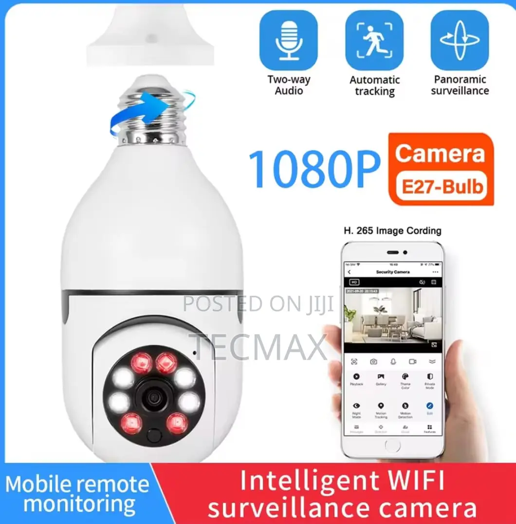 Security Bulb Camera
