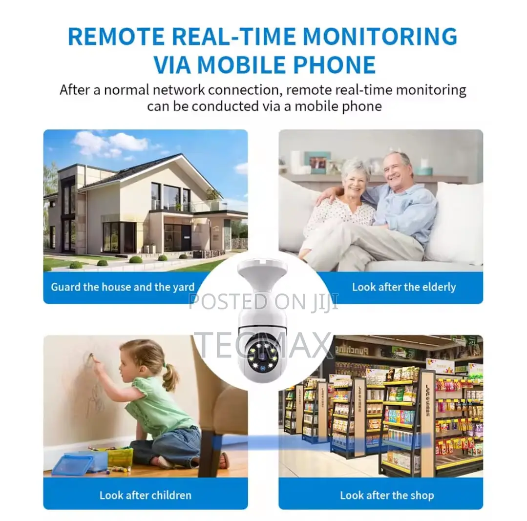Security Bulb Camera