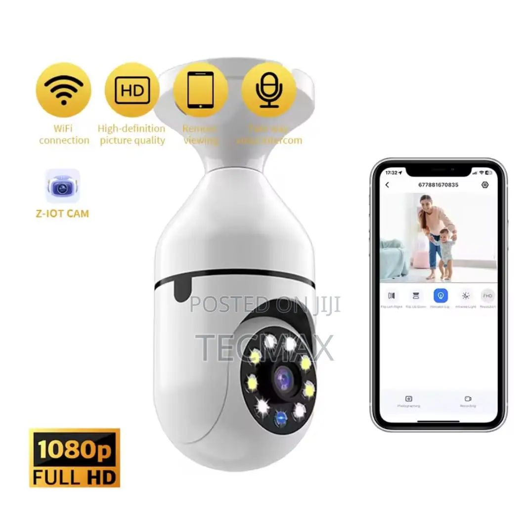 Security Bulb Camera