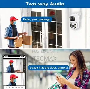 Double Lens Smart Security Camera