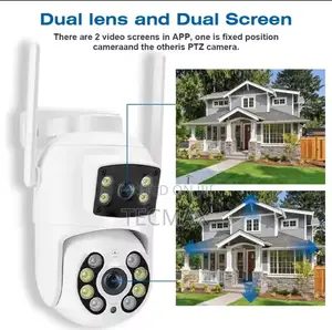 Double Lens Smart Security Camera