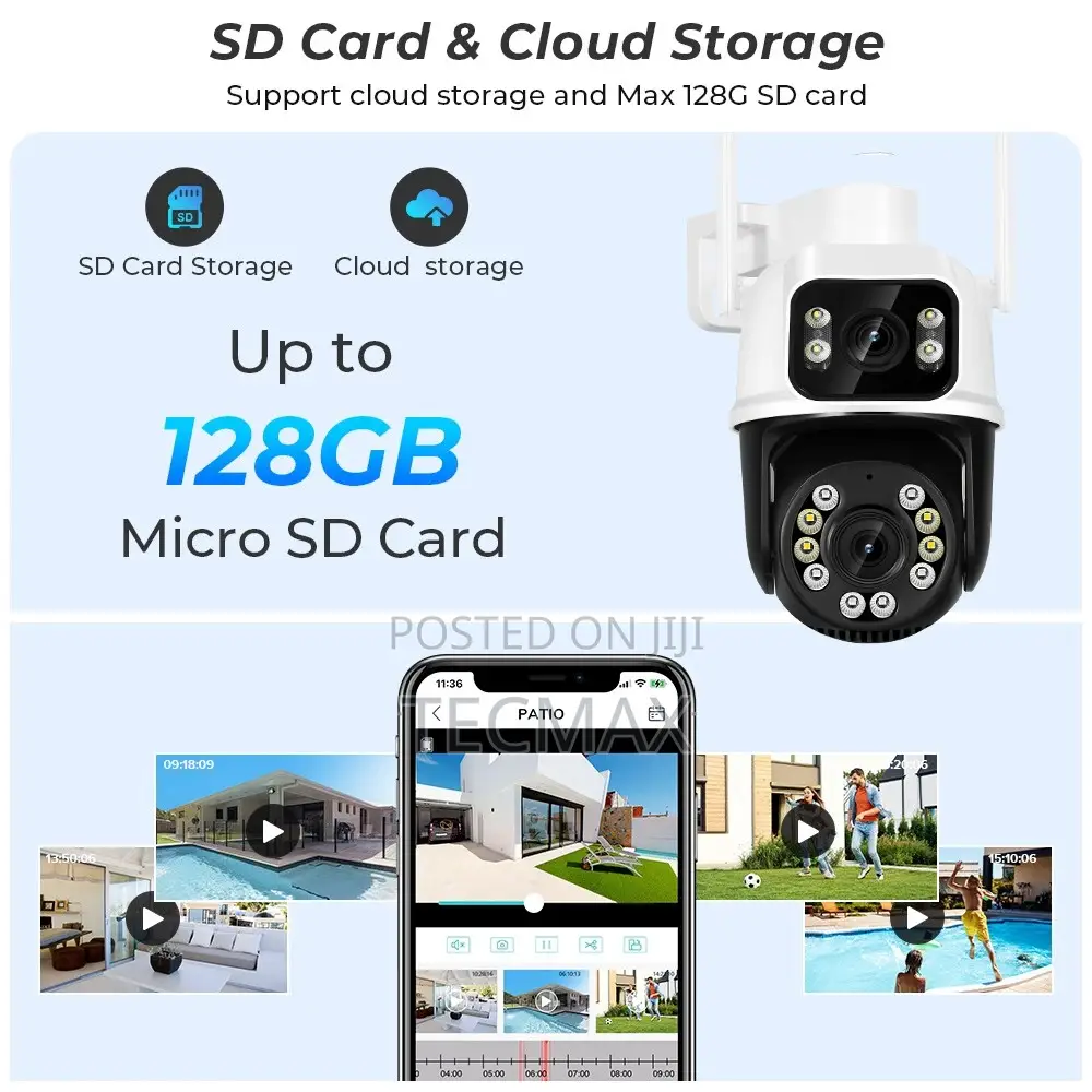 Double Lens Security Camera-icsee