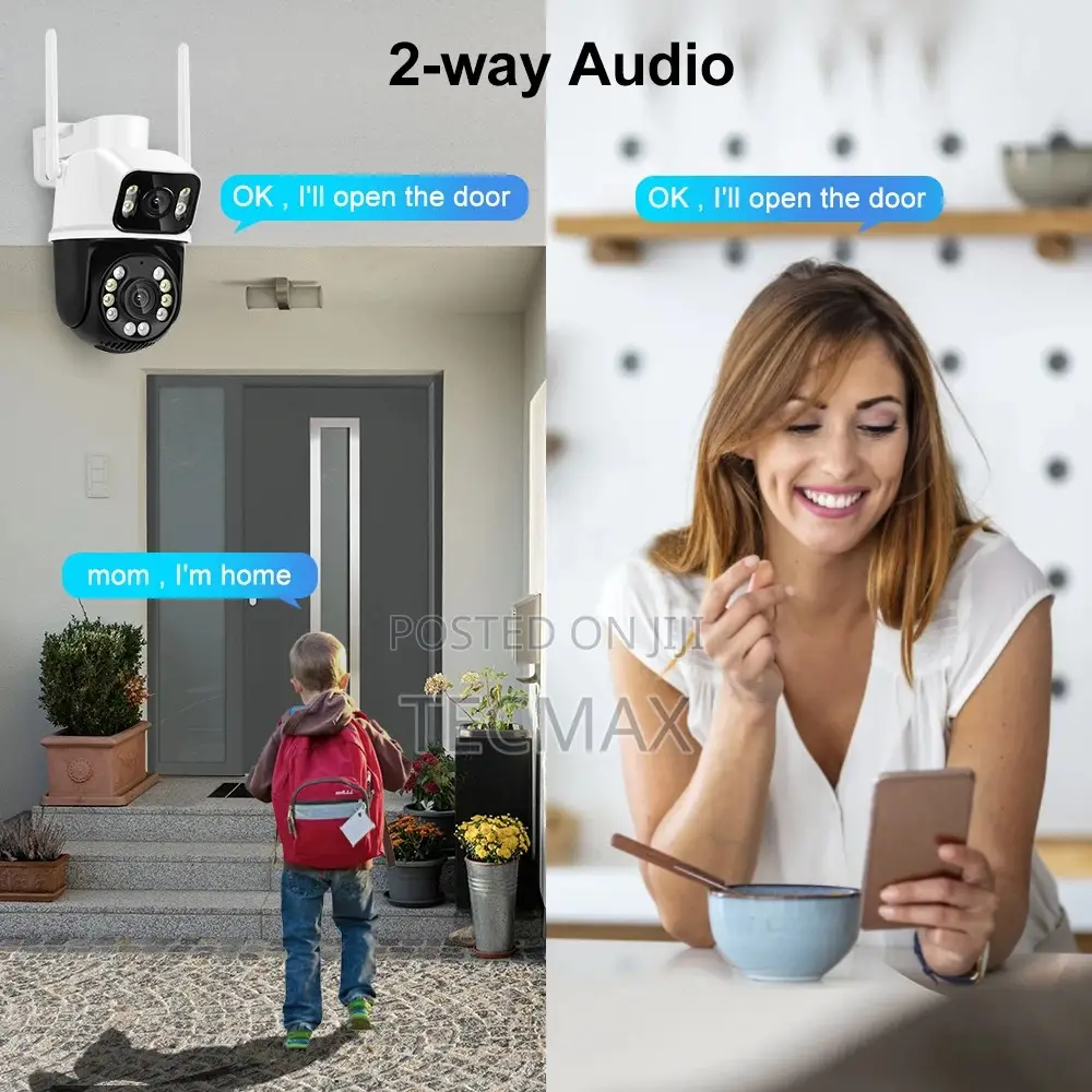 Double Lens Security Camera-icsee