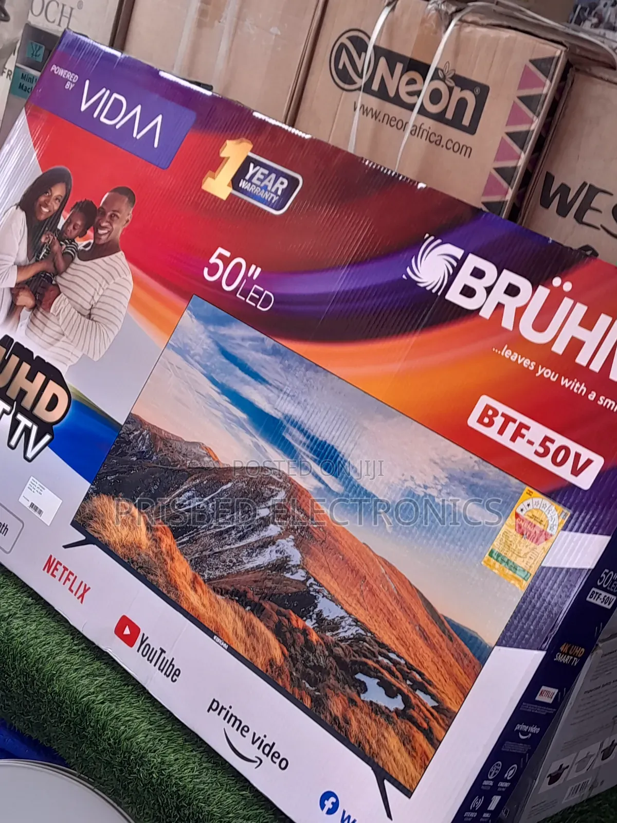 Bruhm 50" Smart Led Tv
