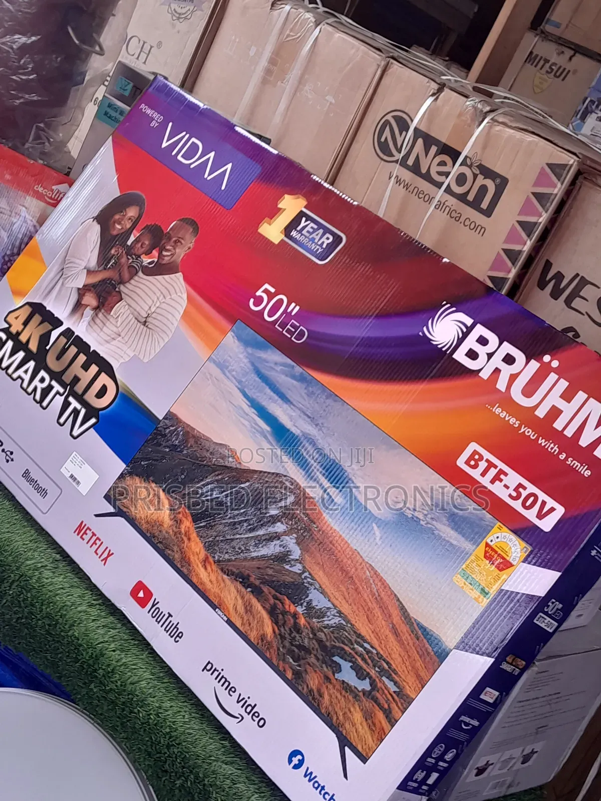 Bruhm 50" Smart Led Tv