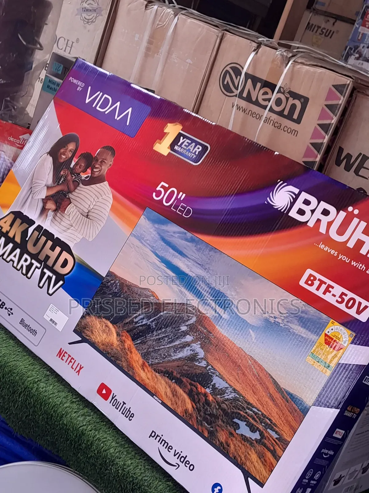 Bruhm 50" Smart Led Tv