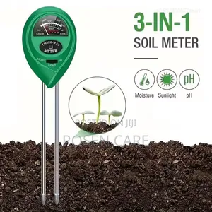 3 In 1 Soil Ph Meter Sunlight Ph Tester Flowers Moisture Plants