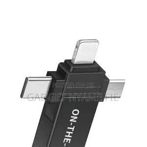 3 In 1 Otg Usb 3.0 Adapter - Black