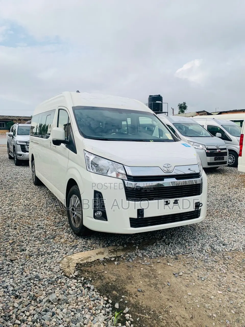 New Toyota HiAce 2025 White