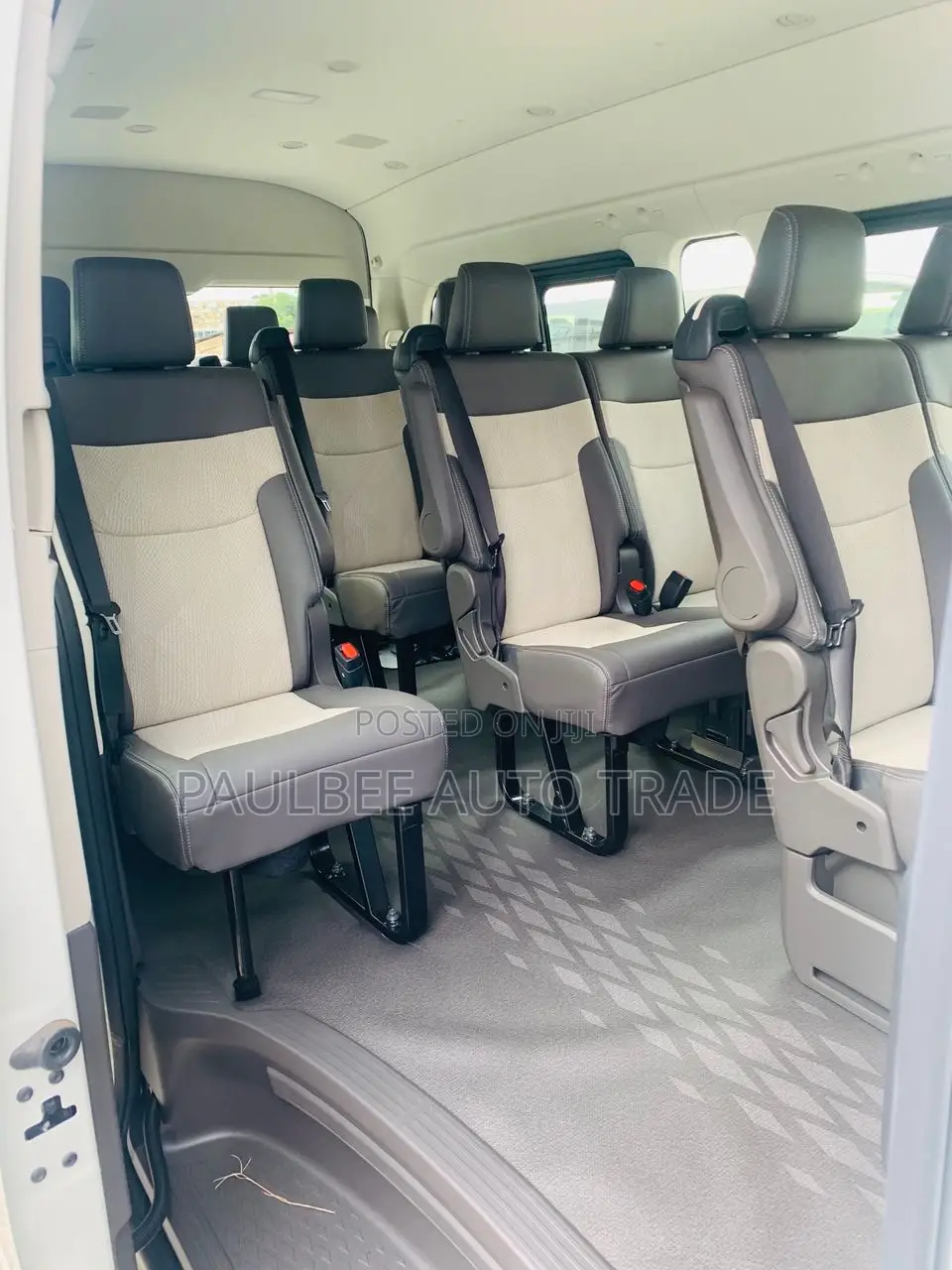 New Toyota HiAce 2025 White