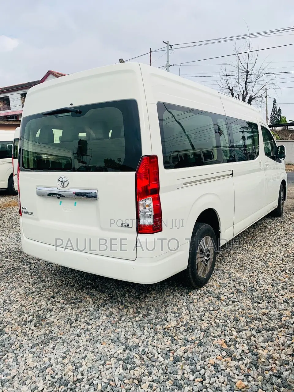 New Toyota HiAce 2025 White