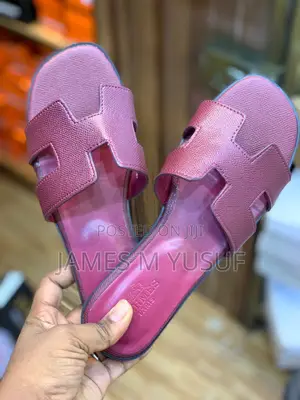 Designer Slippers From Hermes