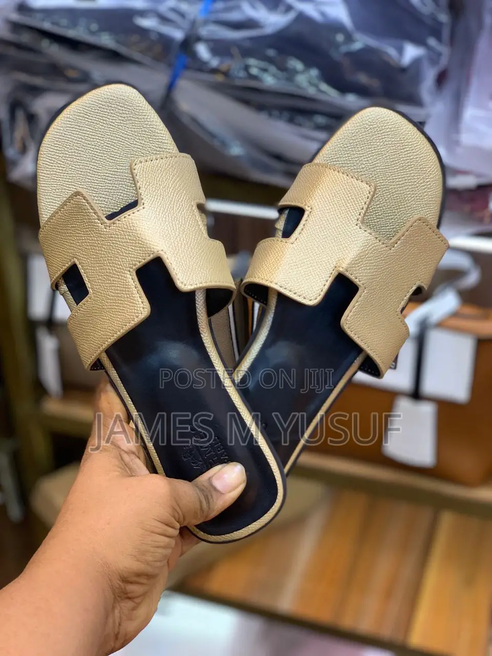 Designer Slippers From Hermes