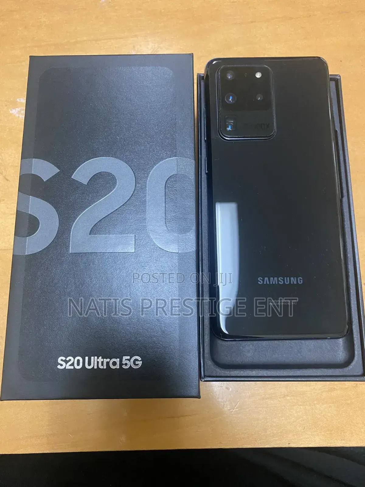 New Samsung Galaxy S20 Ultra 5G 256 GB Black