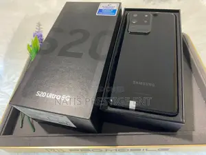 New Samsung Galaxy S20 Ultra 5G 256 GB Black