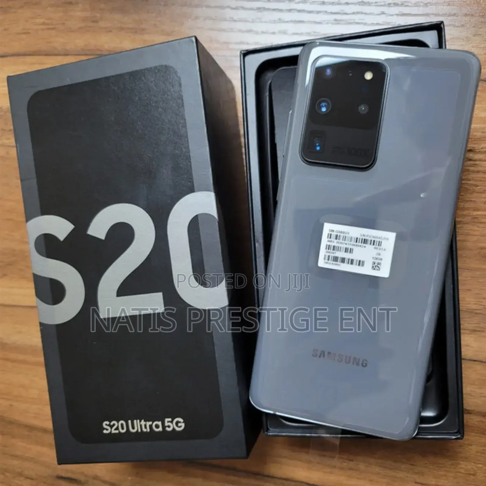 New Samsung Galaxy S20 Ultra 5G 256 GB Black