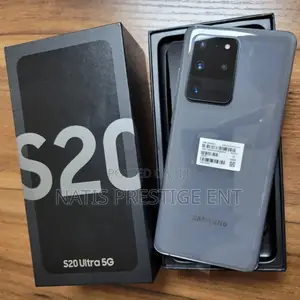 New Samsung Galaxy S20 Ultra 5G 256 GB Black