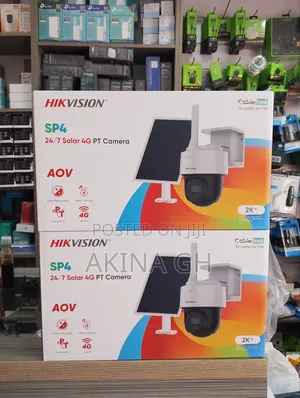 Hikvision Sp4 Smart Light Color Aov 4g Solar Pt Camera Ds-2cfsp4/4g