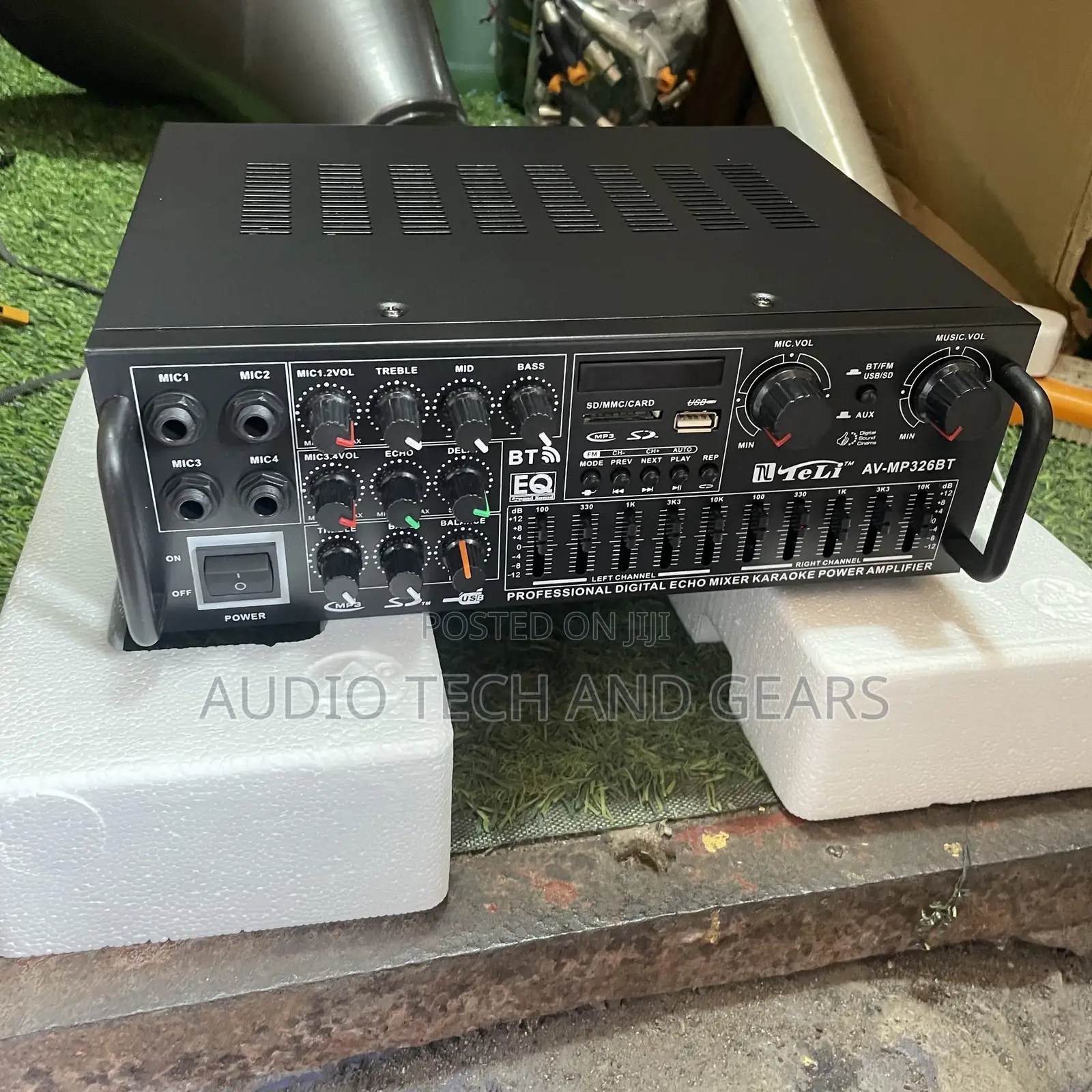 Teli Public Address Karaoke Power Amplifier