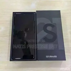 New Samsung Galaxy S21 Ultra 5G 256 GB Black