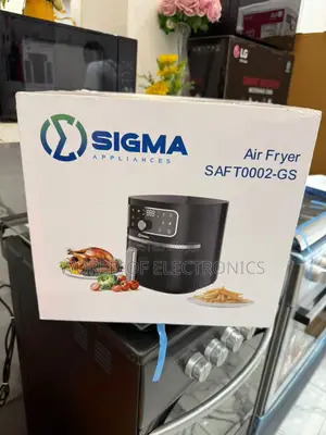 High Quality Sigma 4.2 Liters Electric Saf T0002-Gs Black Airfryer